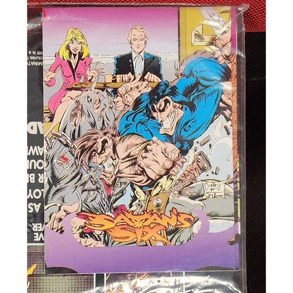 Satan's Six #2 Topps Comic 1993 Original Sealed Book Sam Keith - Picture 8 of 8
